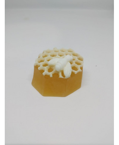 Мило медово-прополісне "бджілка на сотах"  3D