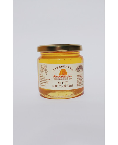 Мед квітковий, 0.2л 2025